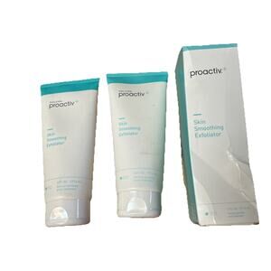 NEW Lot Of 3 Proactiv+ Plus Skin Smoothing Exfoliator 6 oz Full Size SEALED EXP